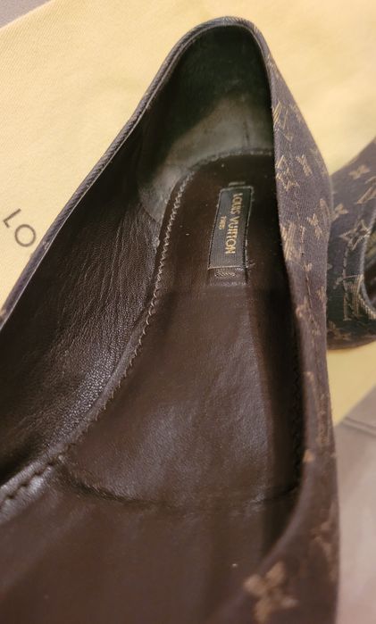Louis Vuitton 2010 monogram ballet flats-mărime 36