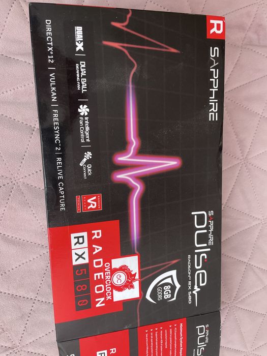 Видеокарта Radion Sapphire RX580