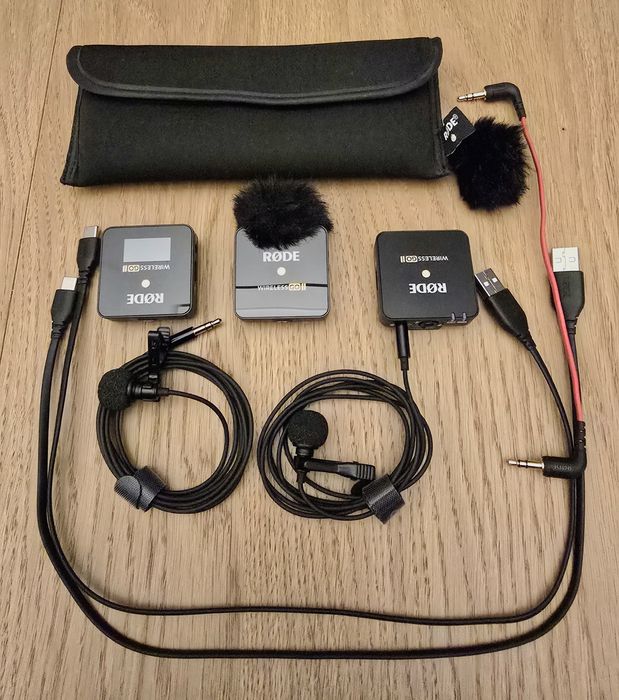 RODE Wireless GO II (Dual) - Ca Nou + 2 Lavaliere Godox Cadou