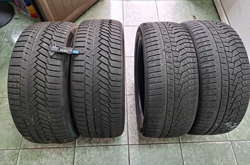 4 anvelope 225/45 R18 Continental + Hankook