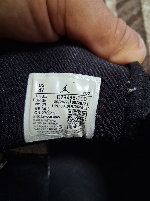 Adidasi copii jordan 36