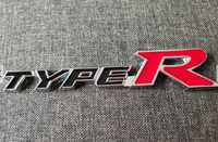 Honda Type R Хонда Тайп Р емблема надпис лого