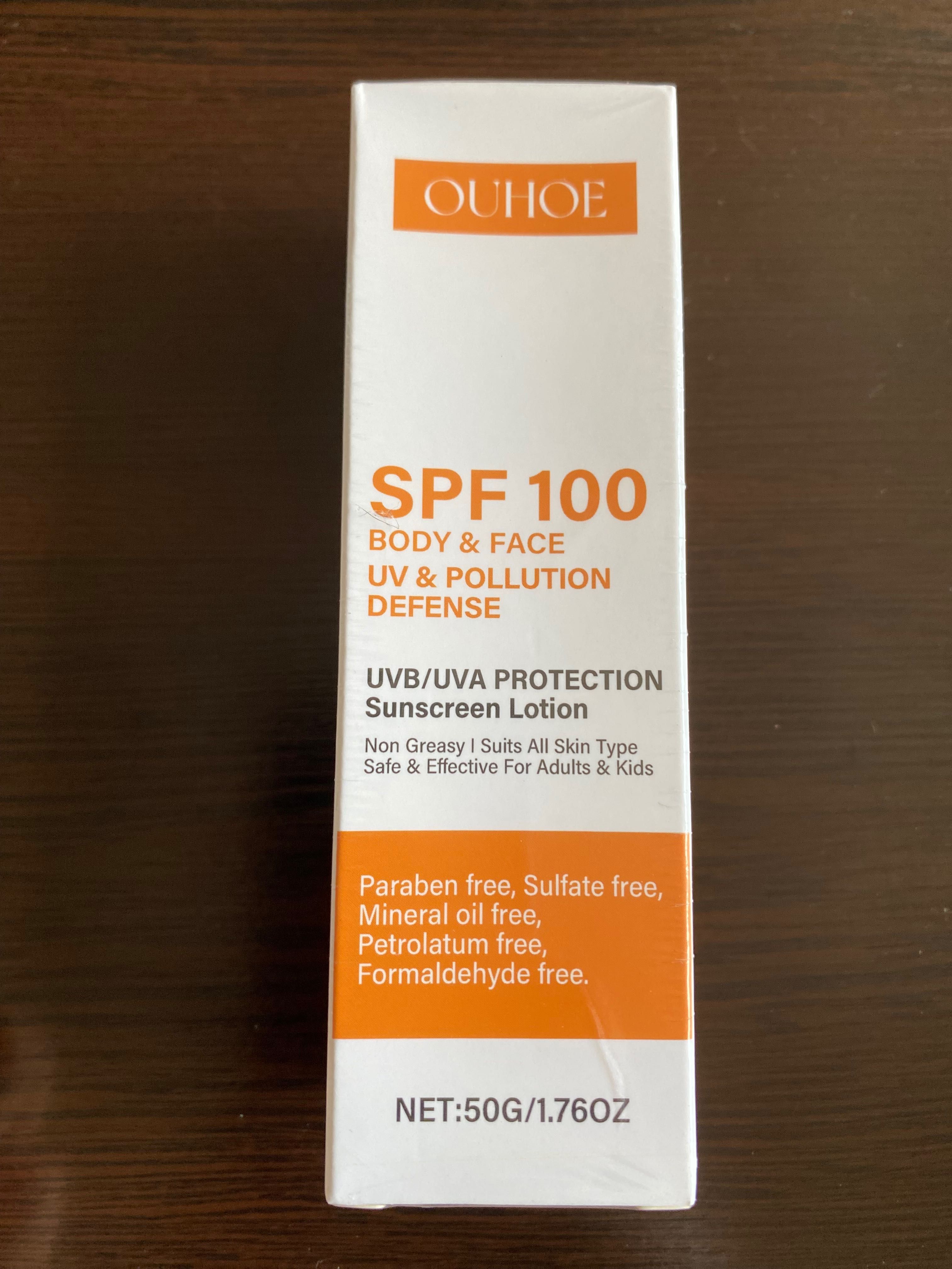 Слънцезащита OUHOE SPF 100