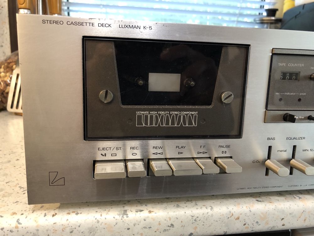 Luxman K-5 стерео дек