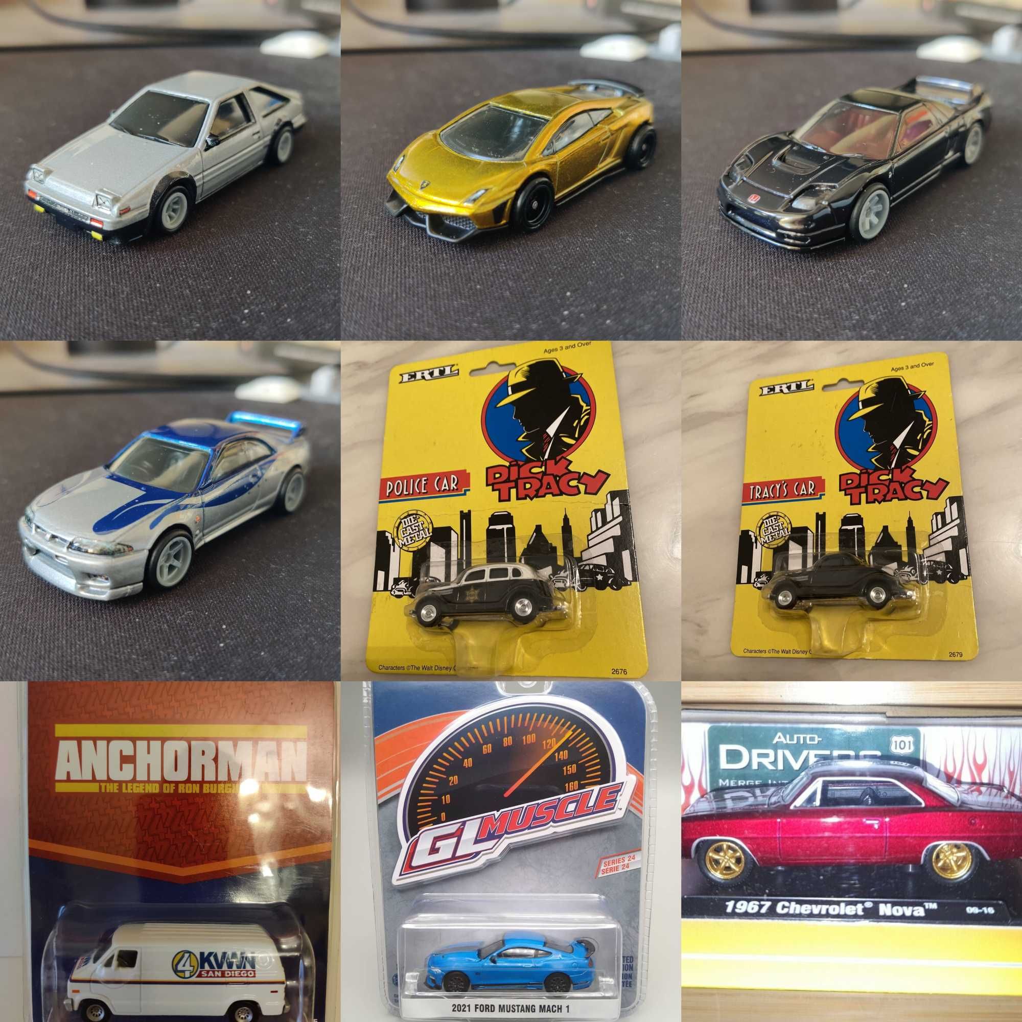 Метални колички Hot Wheels Fast&Furious Car Culture M2 Greenlight ERTL