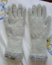 Женские теплые зимние перчатки