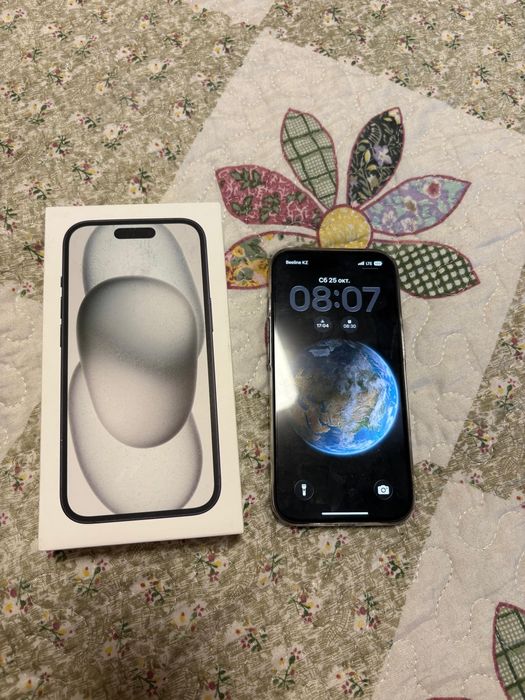 Айфон 15 с коробкой