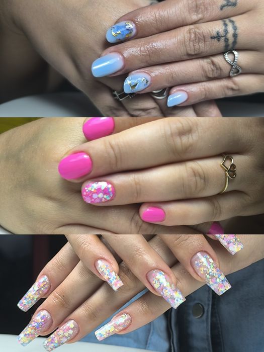 Manichiura Gel/Polygel/Unghii slim/Semipermanenta cu apex/Sector 3