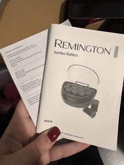 Remington jumbo curls (електрически ролки)