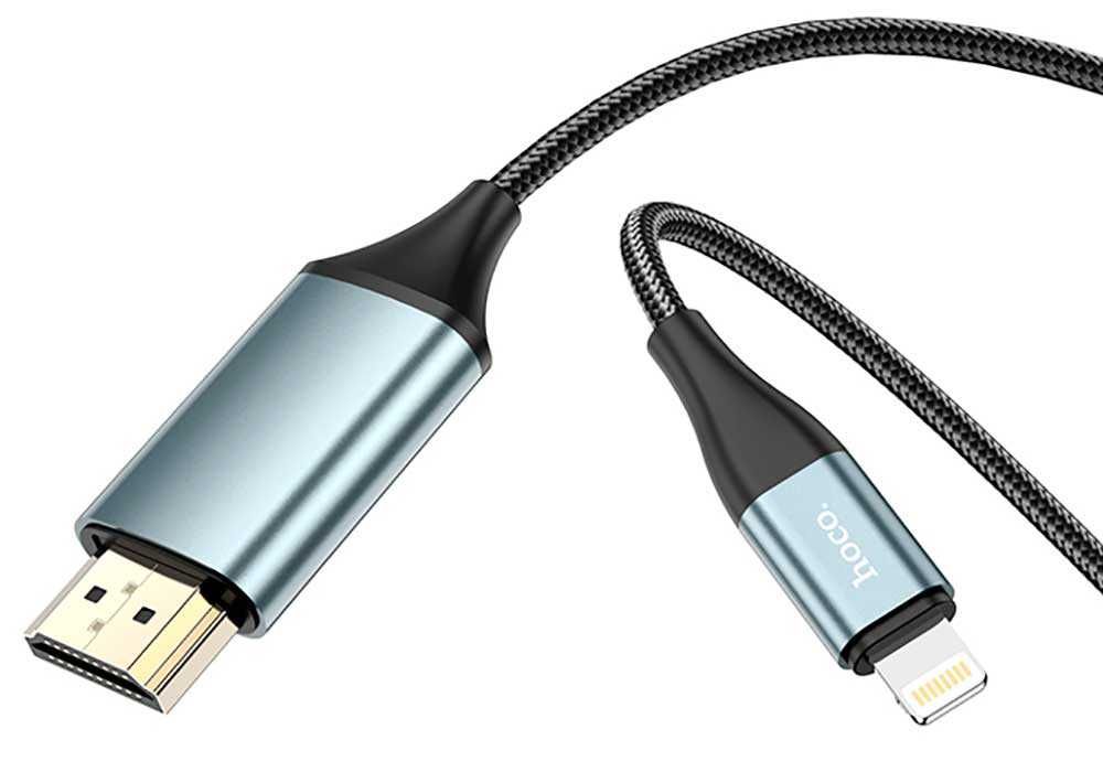 Кабель Lightning-HDMI hoco UA15