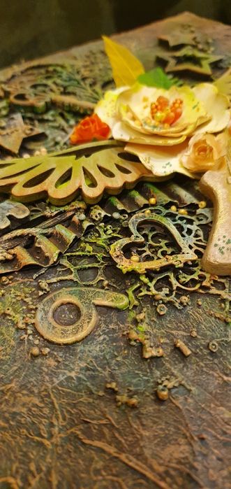 Vând cutie bijuterii handmade