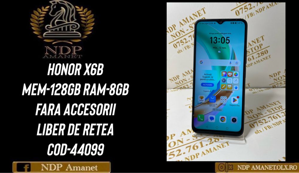 NDP Amanet Braila Honor X6B 128gb (44099)