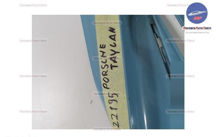 Ornament Spoiler Fusta Bara Spate original Porsche  Taycan  1 [2019 -