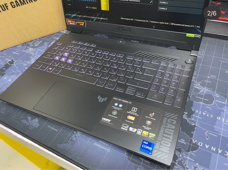 Игровой Asus TUF Gaming F15 i7-12700H/RTX4070