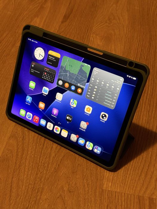 Tableta Apple iPad Air (2020) Gen.4 Cellular 64GB husa si incarcator