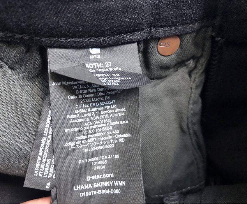 G-Star RAW Lhana Skinny Jeans ОРИГИНАЛНИ дамски дънки - 27