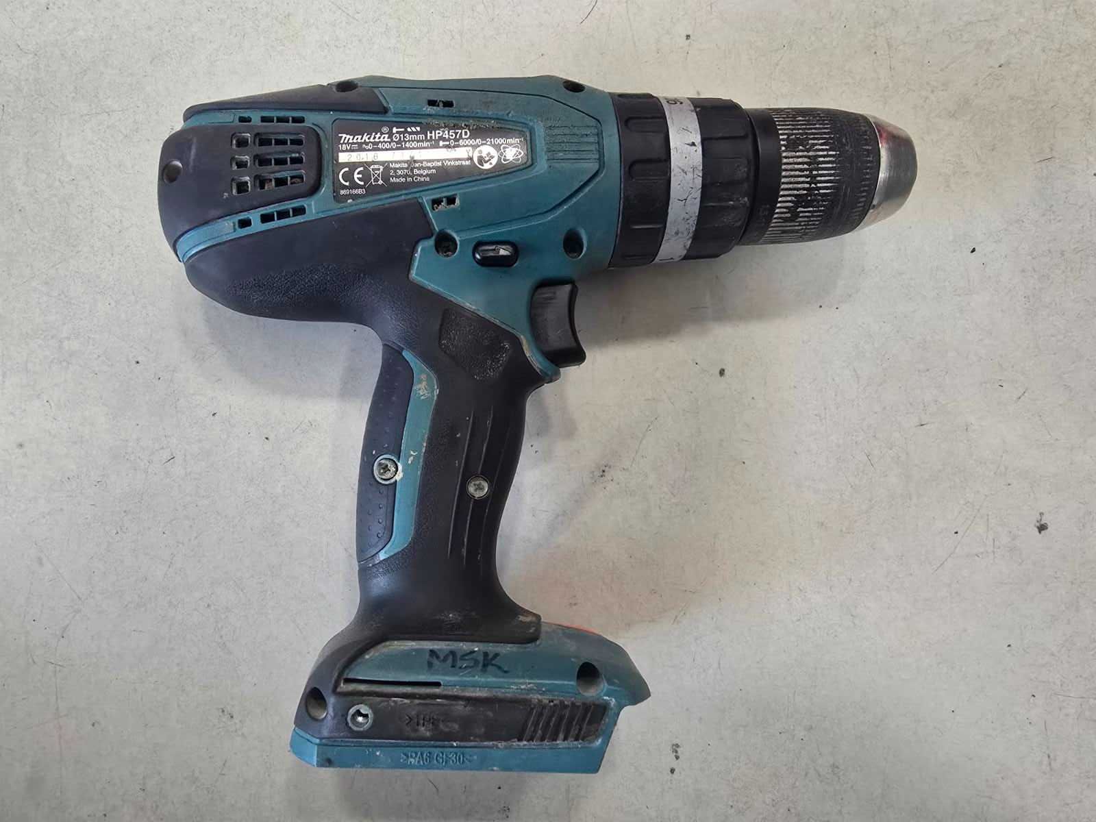 Makita HP 457D - Акумулаторен ударен винтоверт 18V
