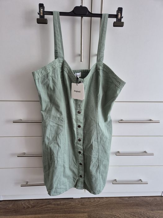 Rochiță verde tip sarafan