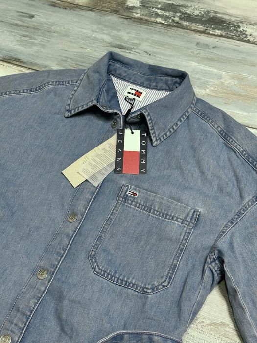 Дънкова рокля Tommy Hilfiger – размер XS, нова с етикет