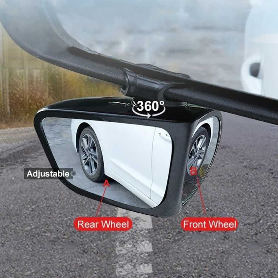Set oglinzi oglinda auto masina 360 roti parcare unghi mort reglabile