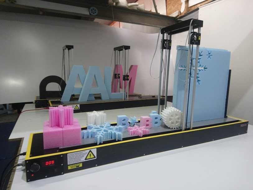 CNC decupare polistiren