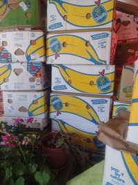 Vând cutii de banane 5 lei bucata
