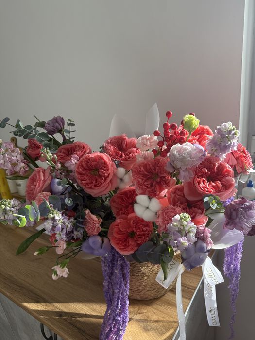 Корзинка с цветами