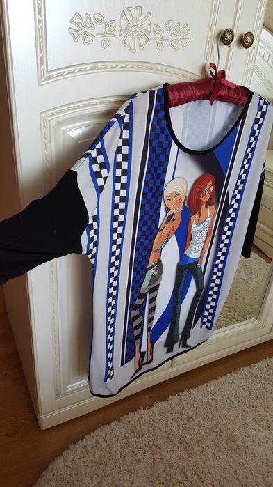 Кофта-туника  оверсайз пр Турция р50