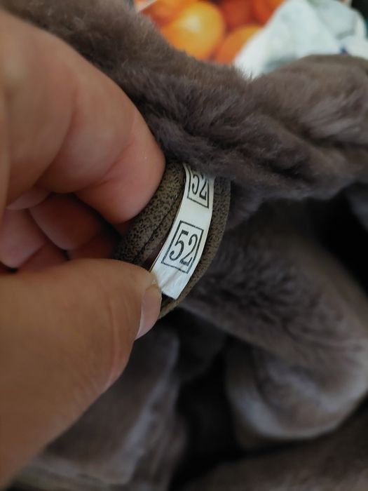 Cojoc bărbați din piele naturala cu blana