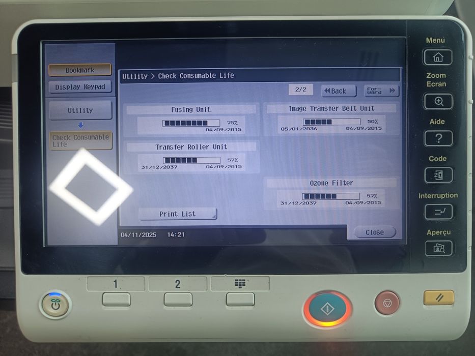 Printer Color Konica Minolta C224e