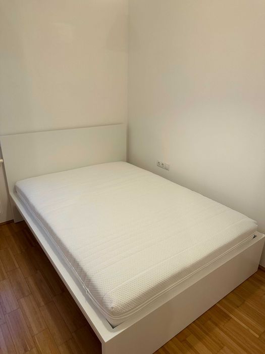 IKEA MALM лелго 140x200cm с 24cm ANNELAND матрак