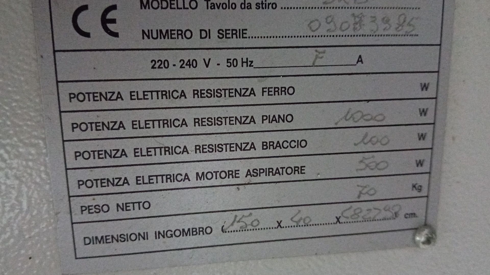 Statie de calcat profesionala