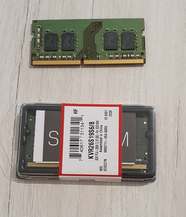 Memorie laptop KINGSTON, 16GB (2x8GB) DDR4, 2666MHz cu Garantie