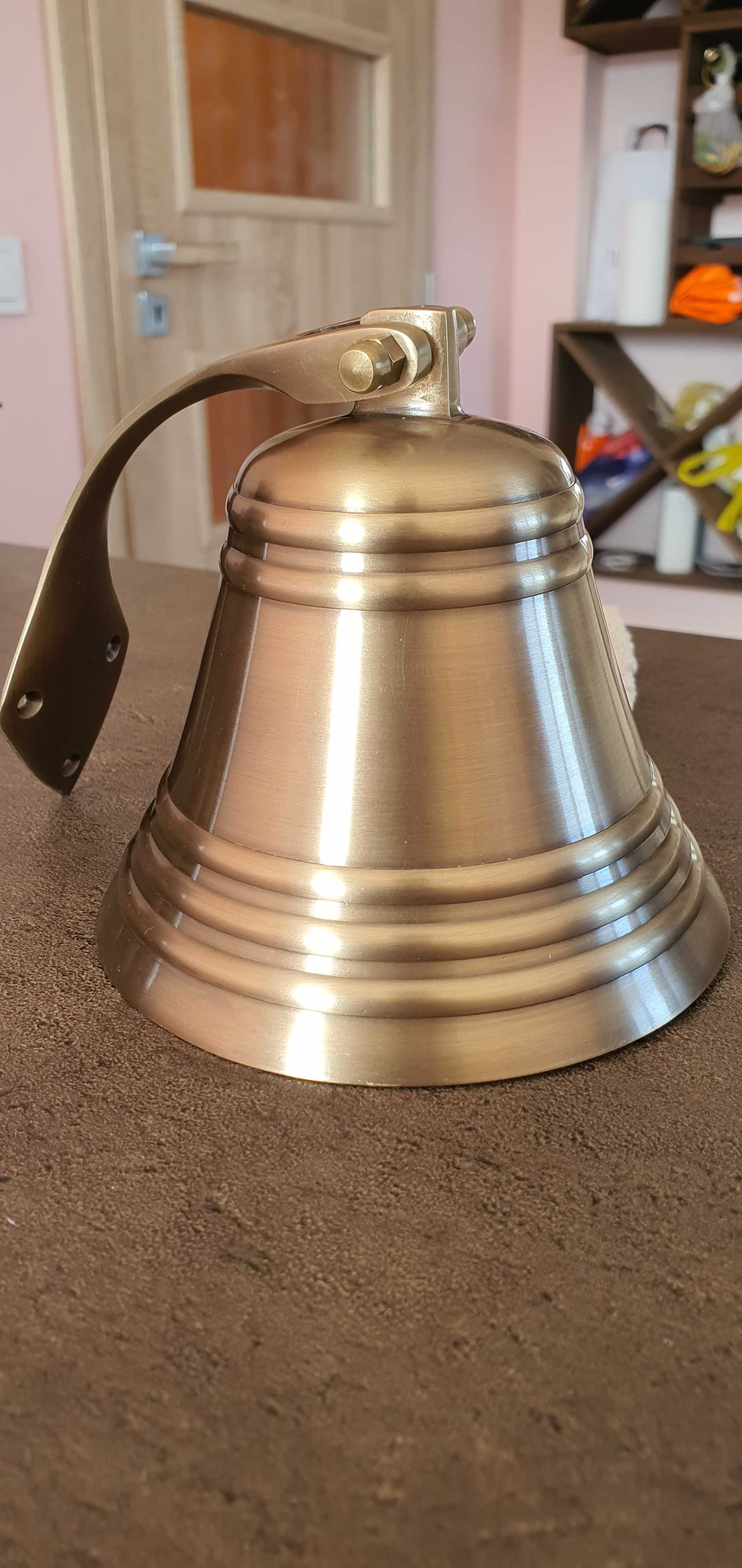 Корабна камбана античен месинг,Ø 12,5сm.Вис.12сm.Germany®