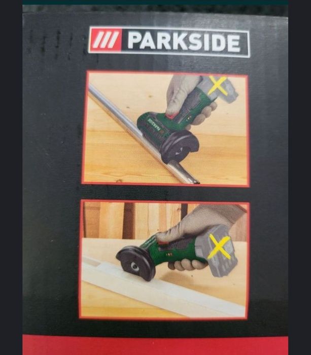 Polizor unghiular parkside 12v fara cablu