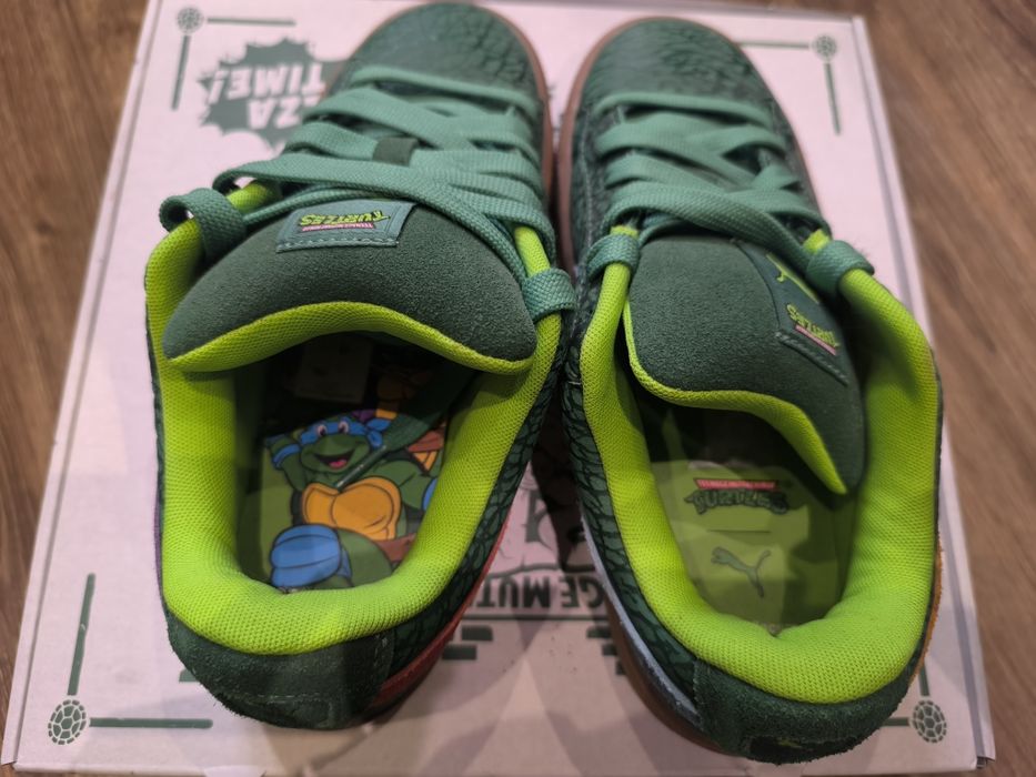 Кецове Puma x Костенурките Нинджа TNNT Suede XL Limited Edition номер