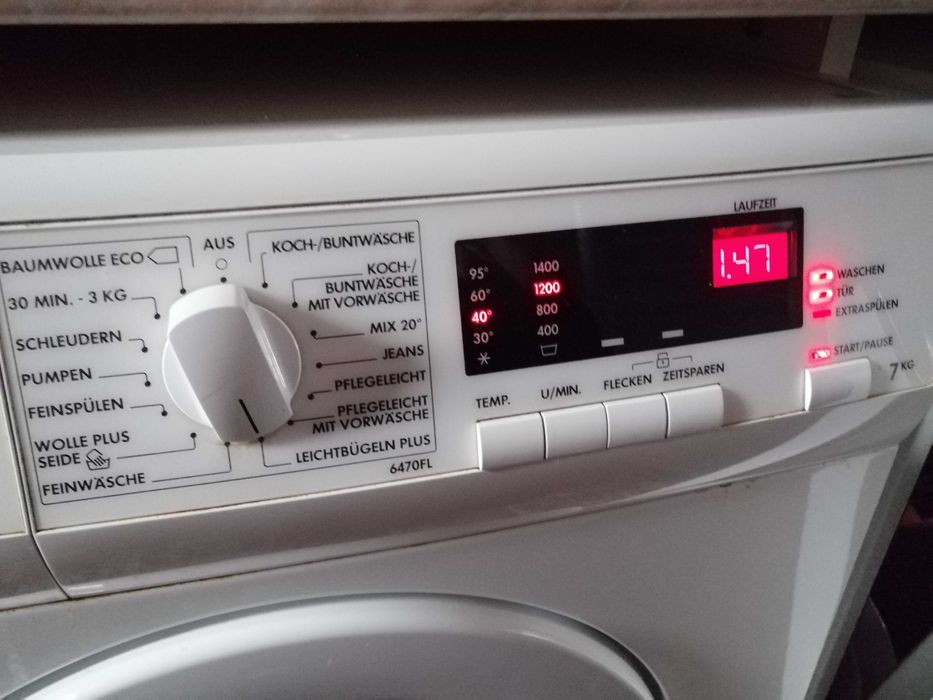 Пералня АЕГ внос от Германия