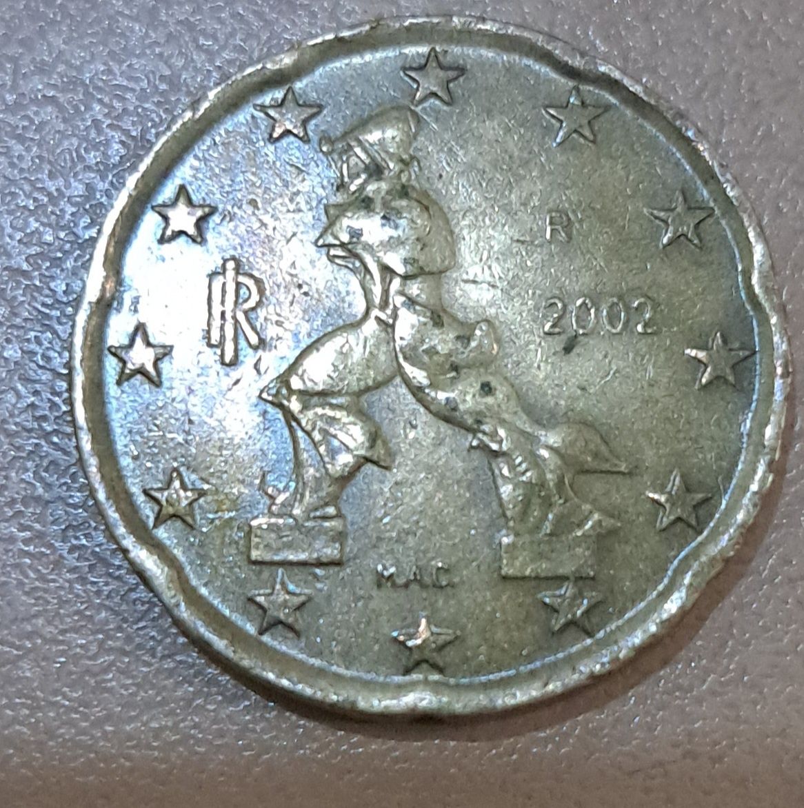 Moneda  20  eurocenți