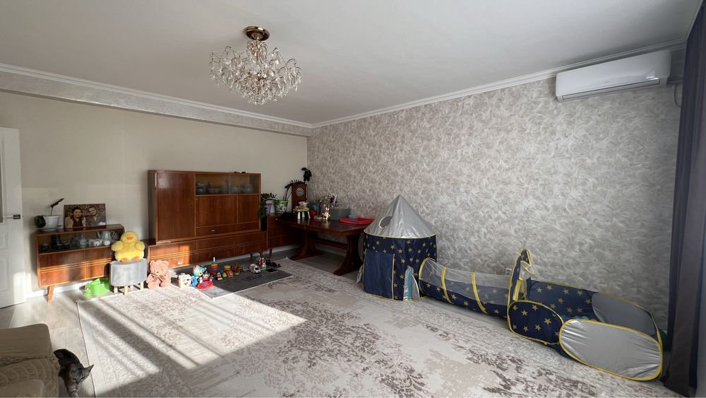 В новостройках продается 4х квартира на 2 этаже адрес Сатпаева149/2