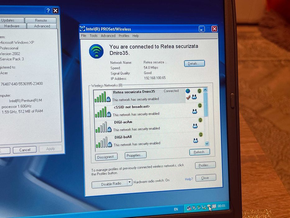 Laptop Dell Inspiron 600m – Funcțional, cu încărcător original - retro