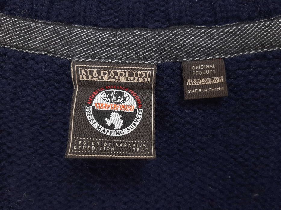 Napapijri North Pole Expedition - Оригинална мъжка жилетка с цип р-р M