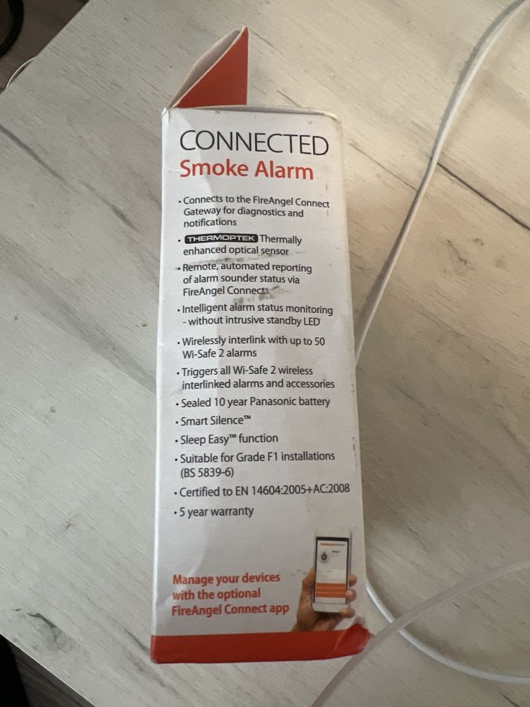 Fireangel pro smoke alarm fp2620w2-r