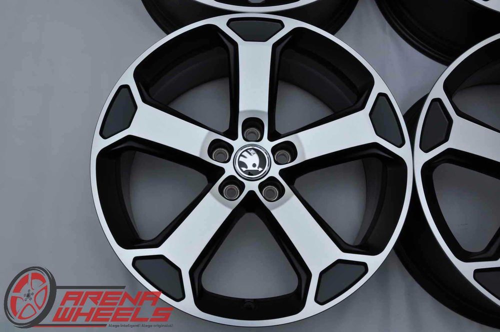 Jante Noi 19 inch Originale Skoda Karoq Kodiaq Superb Octavia Yeti R19