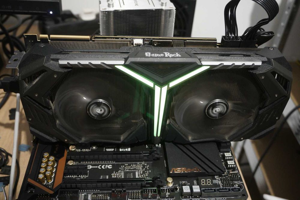 Видеокарта GPU RTX 2080 Super 8GB Palit Gamerock / Вкл.ДДС