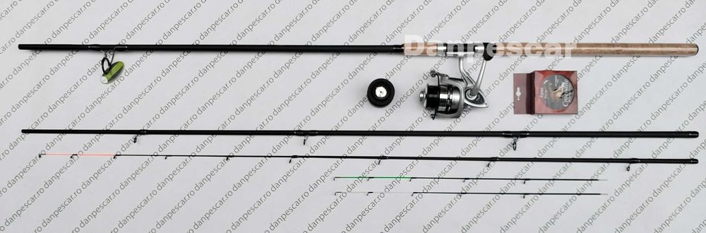SET FEEDER Lanseta TFD4 4,20m 150gr +Mulineta FL XF6000 LongCast + FIR