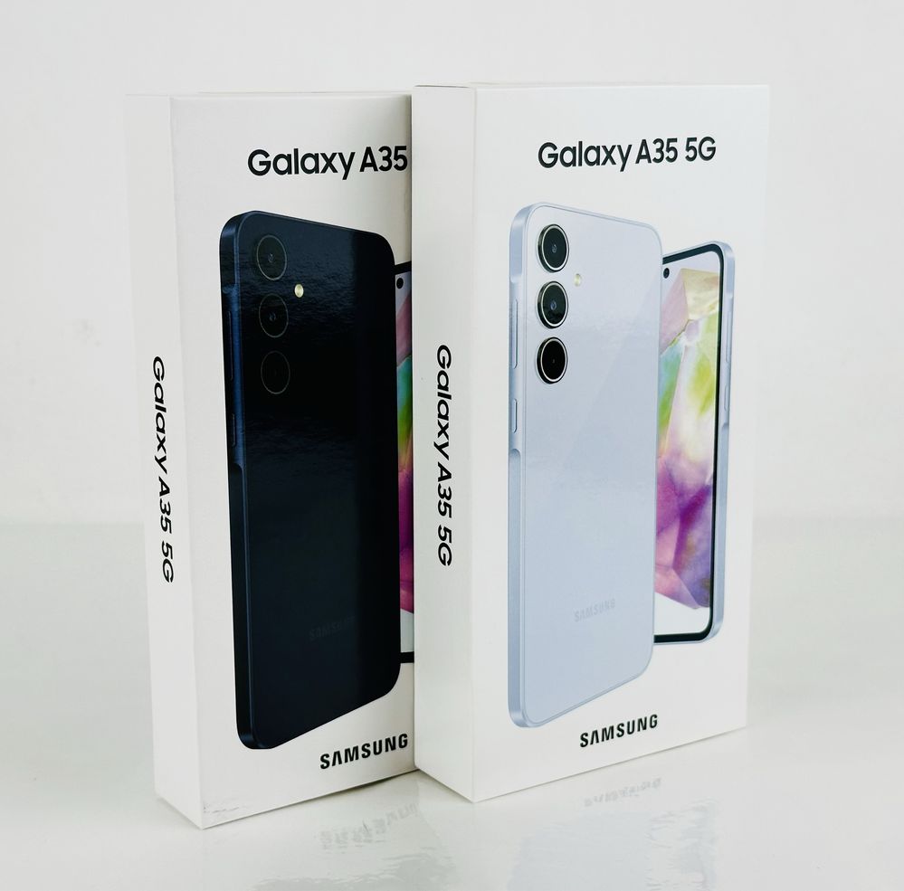 НОВ! Samsung Galaxy A35 5G 128GB 6RAM Navi / Ice Blue / Lilac