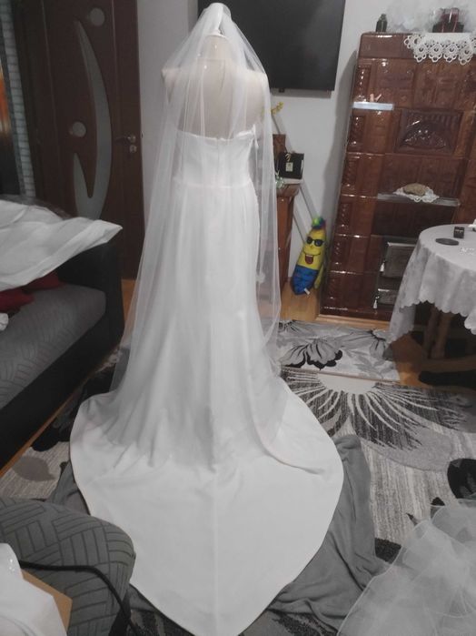 Vând rochie de mireasă 2 în 1
