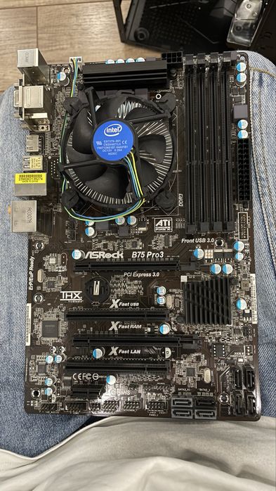 ASRock B75 pro3 и I5-3470