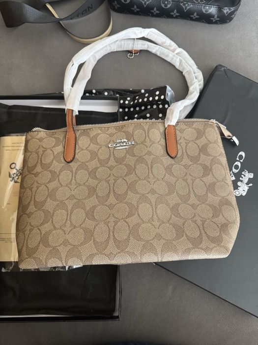 Сумка coach коричневый