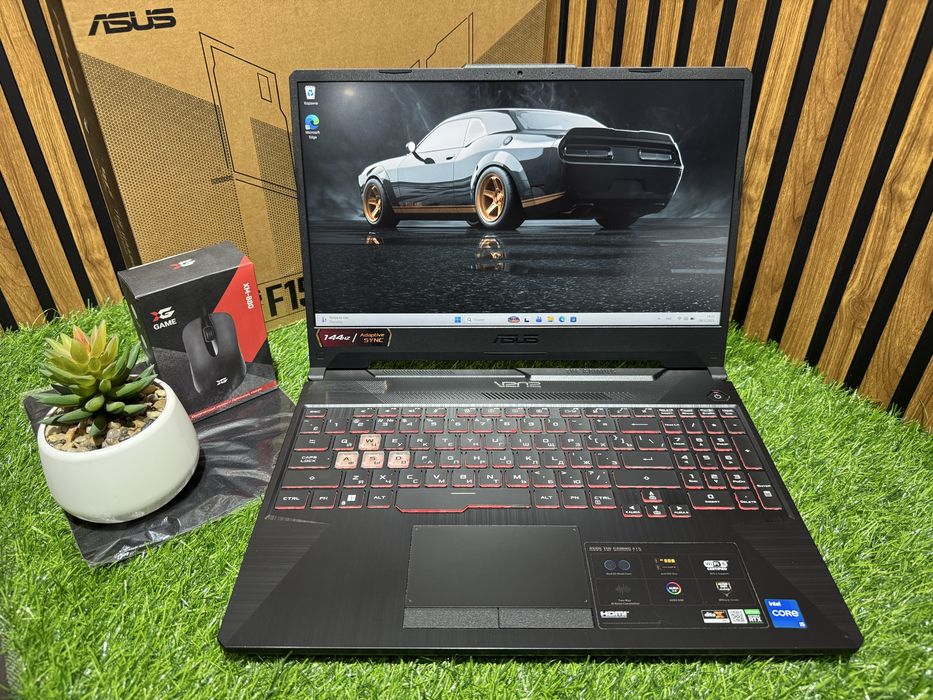 Игровой Ноутбук Asus Tuf Gaming Core i5-11400H/16GB/SSD512GB/RTX3050